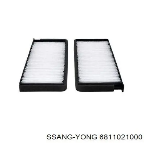 6811021000 Ssang Yong filtro habitáculo