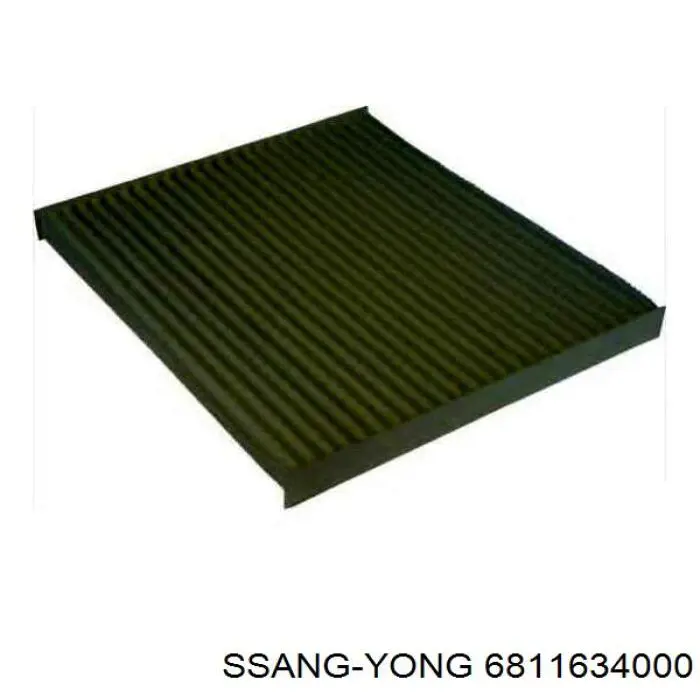 Filtro de cabina Ssang Yong 6811634000 precio, desde 2,48 EUR