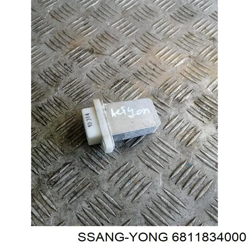 6811834000 Ssang Yong Resistencia de calefacción
