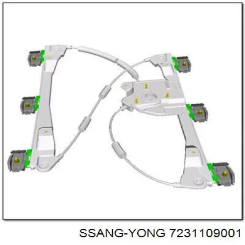 Comprar 7231109001 Ssang Yong Mecanismo de elevalunas delantero izquierdo