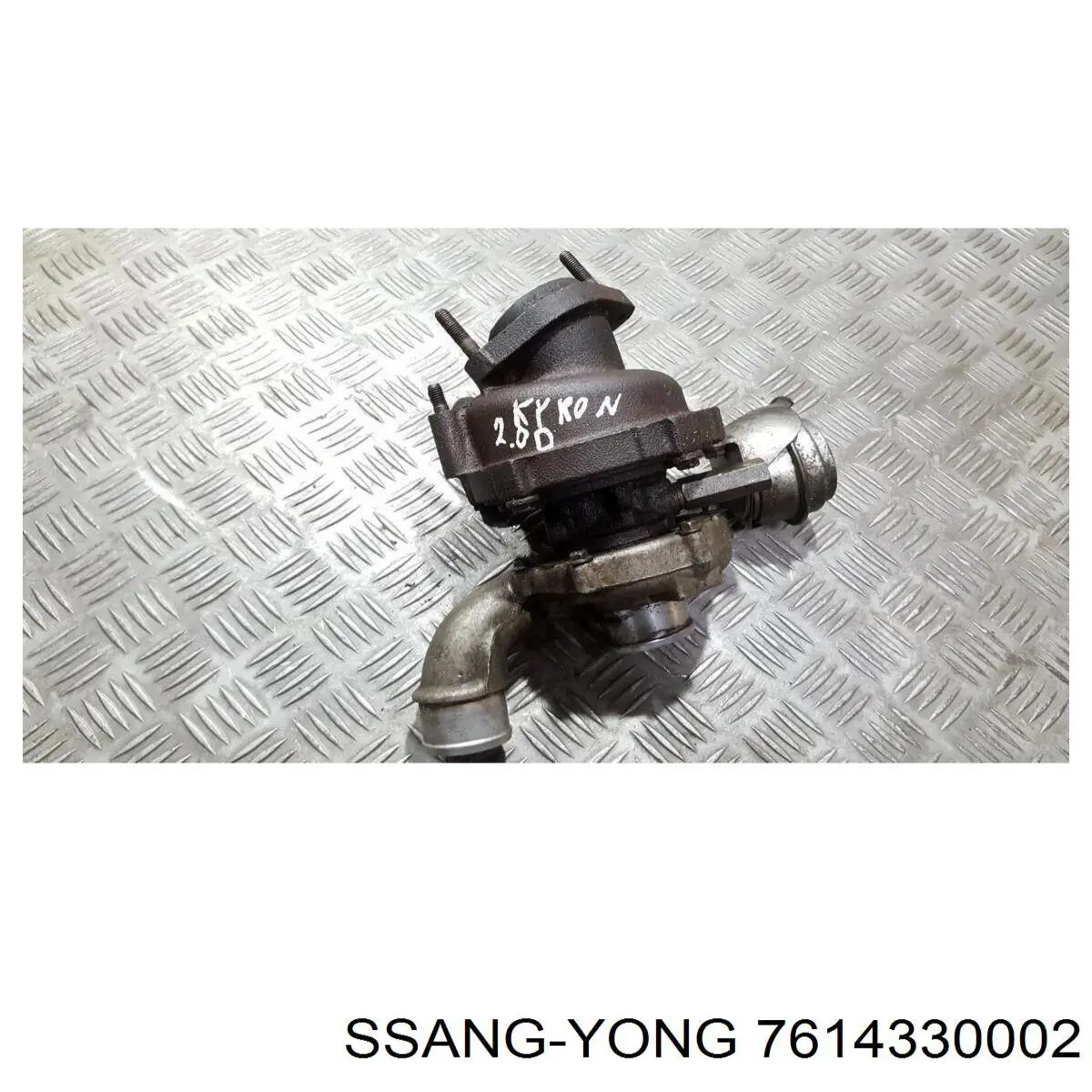 A6640900780 Ssang Yong turbocompresor