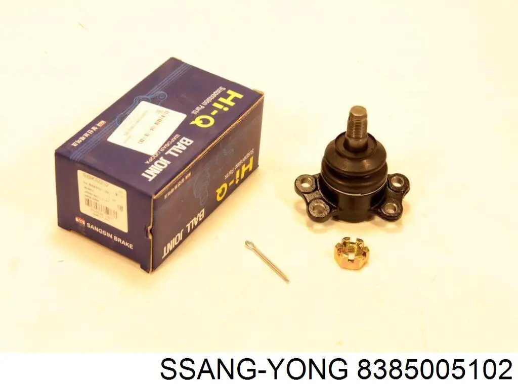 8385005102 Ssang Yong faro antiniebla trasero derecho