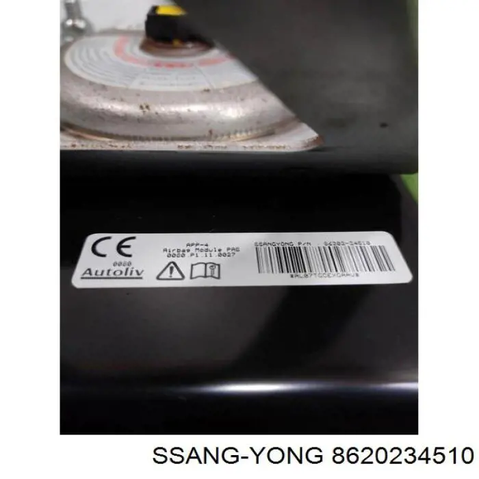 Airbag en el lado del acompañante SsangYong Korando C 