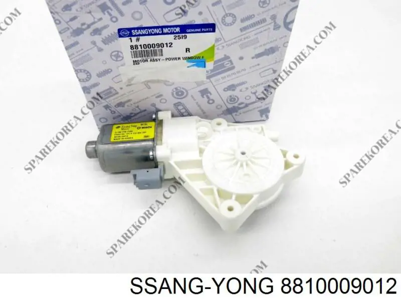 Motor eléctrico, elevalunas, puerta delantera derecha SsangYong Kyron 2 