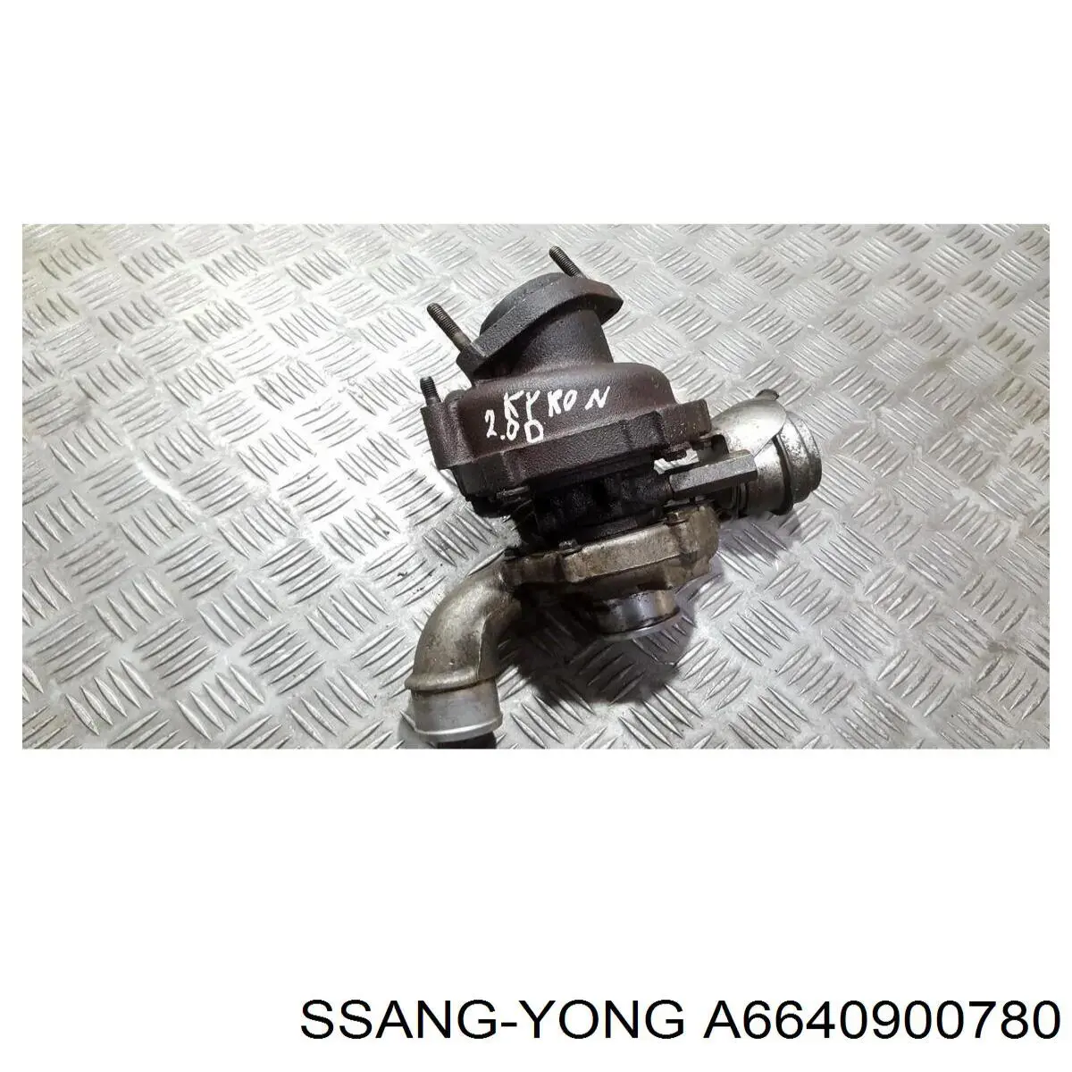 A6640900780 Ssang Yong Turbo para motor