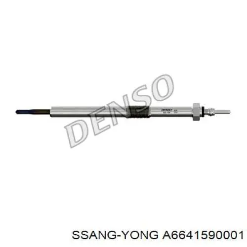 A6641590001 Ssang Yong bujía de incandescencia