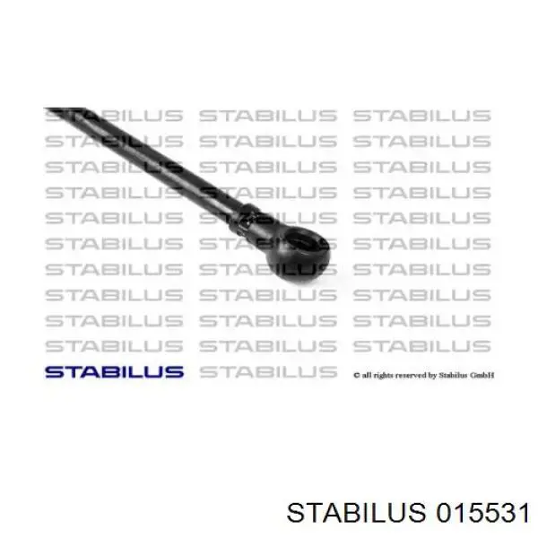 015531 Stabilus amortiguador de maletero