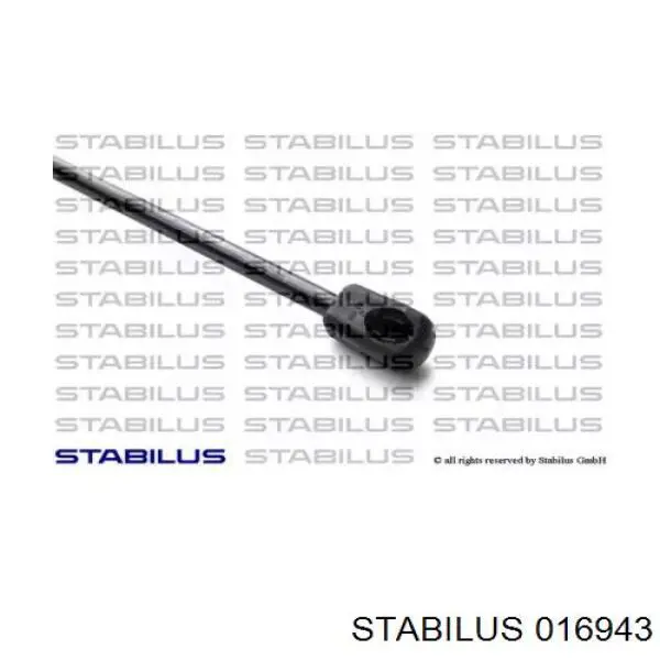 Amortiguador maletero 016943 Stabilus