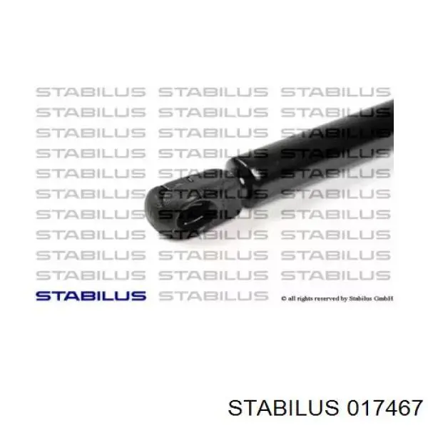 017467 Stabilus amortiguador para porton trasero (3/5 puertas traseras (lisas)