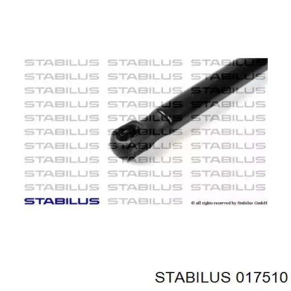 Muelle neumático, tapa delantera Stabilus 017510 precio, desde 12,23 EUR