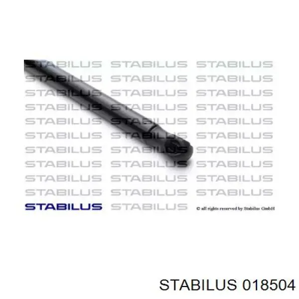 Muelle neumático, tapa delantera Stabilus 018504 precio, desde 13,86 EUR