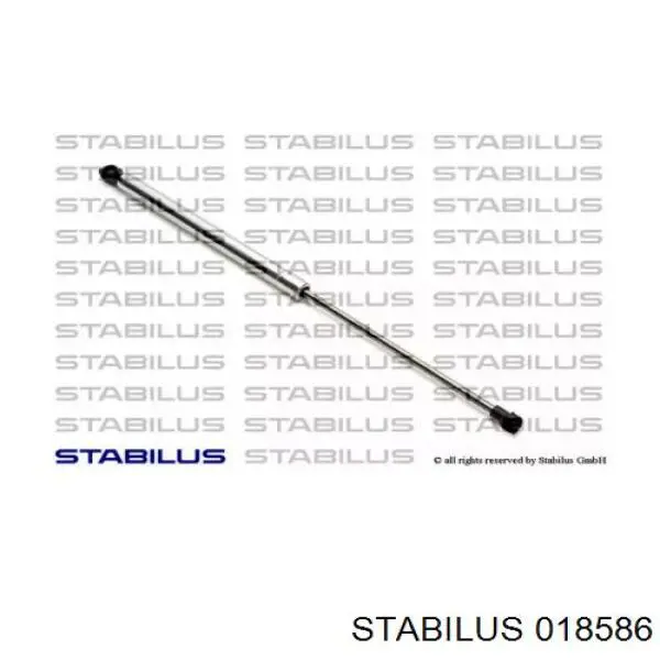 018586 Stabilus muelle neumático, capó de motor