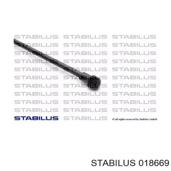 018669 Stabilus muelle neumático, capó de motor