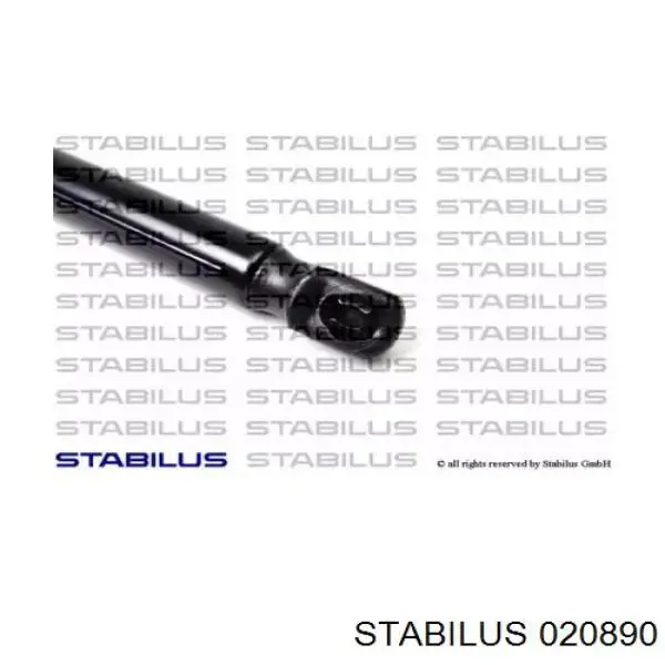 Muelle neumatico maletero Stabilus 020890