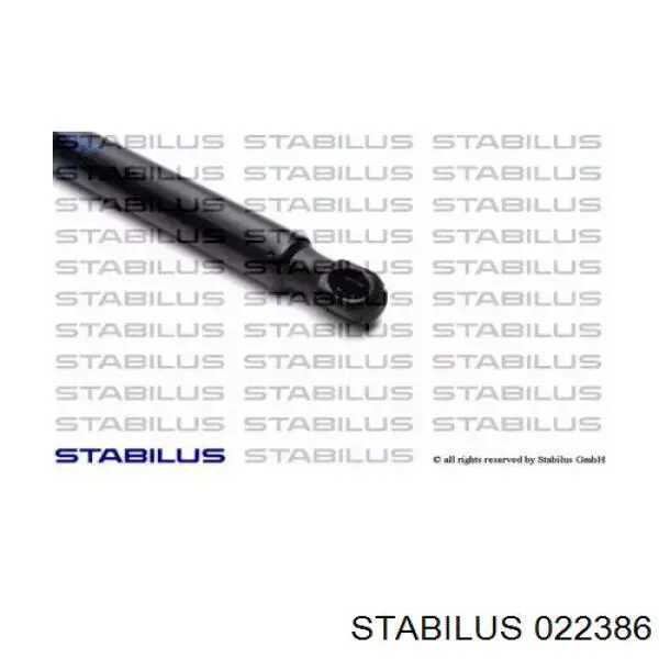022386 Stabilus amortiguador maletero