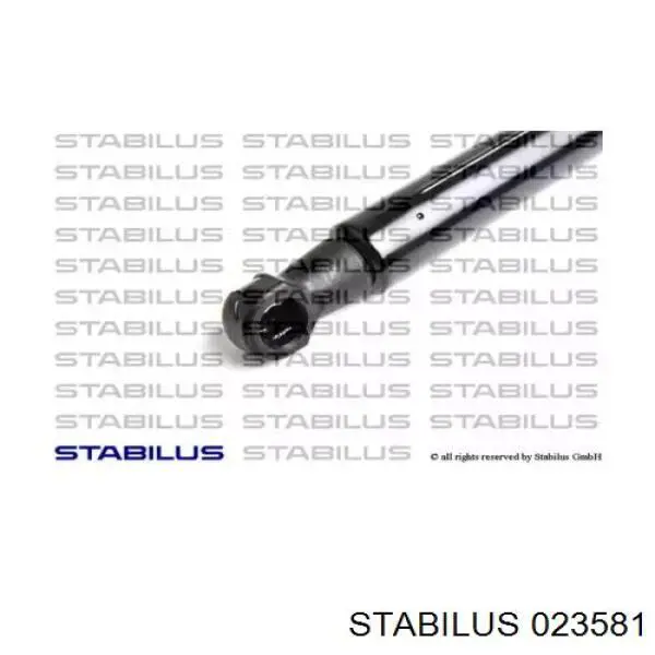 Amortiguador maletero 023581 Stabilus