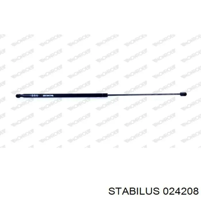 Muelle neumático de capó de motor Stabilus 024208