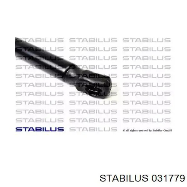 Amortiguador maletero 031779 Stabilus