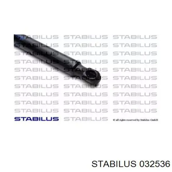 032536 Stabilus muelle neumático, capó de motor