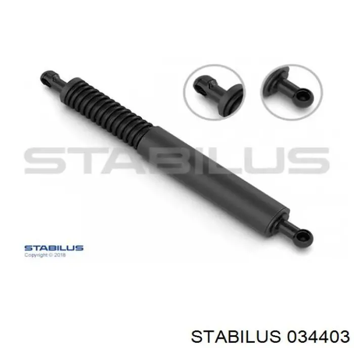 Comprar 034403 Stabilus Amortiguador de puerta trasera