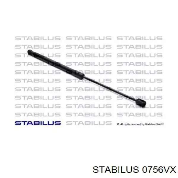 Muelle neumatico maletero Stabilus 0756VX