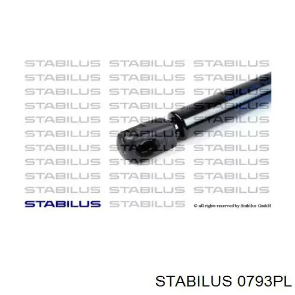 0793PL Stabilus amortiguador maletero