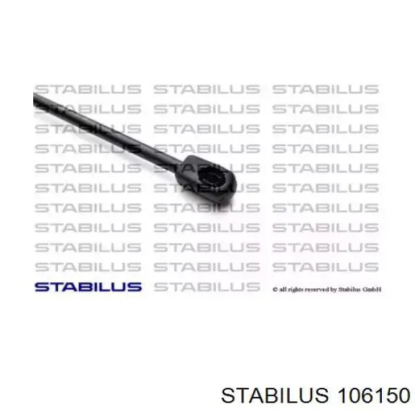 Muelle neumatico maletero Stabilus 106150