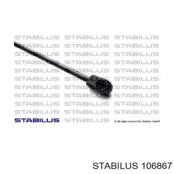 Muelle neumatico maletero Stabilus 106867