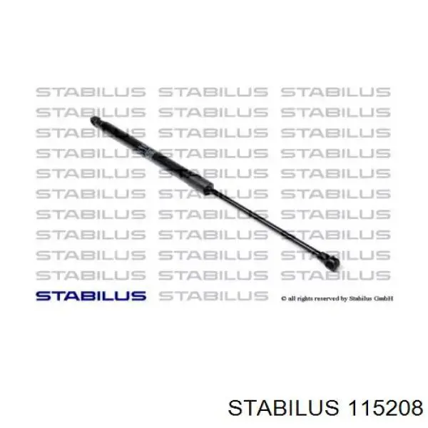 Muelle neumático, tapa delantera Stabilus 115208 precio, desde 11,53 EUR