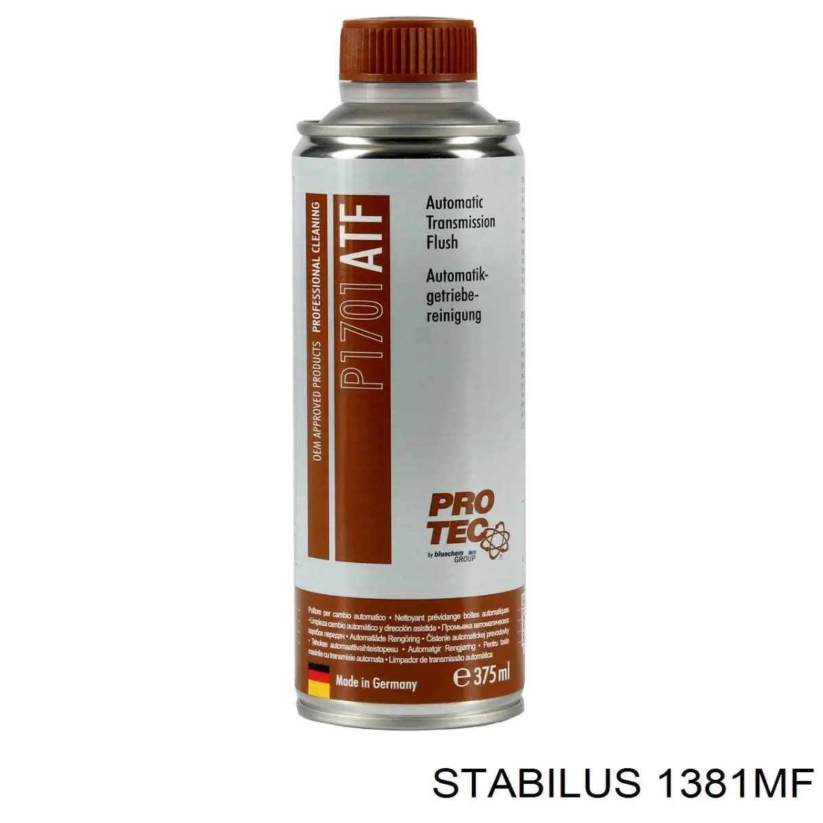 Amortiguador de capó 1381MF Stabilus