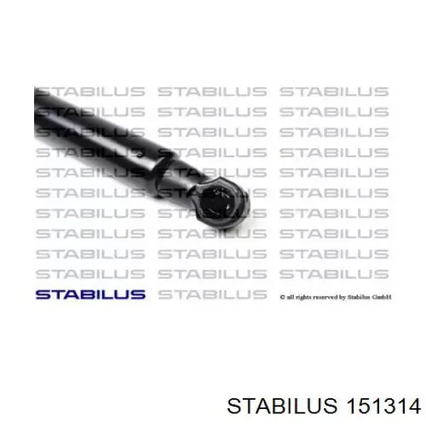 151314 Stabilus amortiguador de maletero