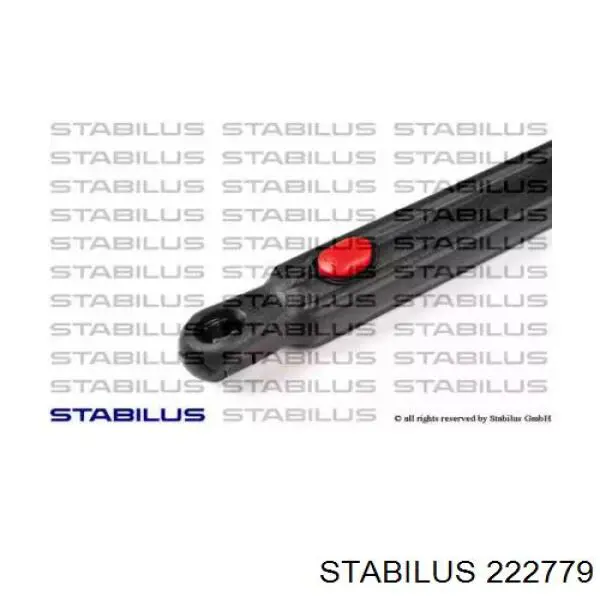 222779 Stabilus muelle neumático, capó de motor izquierdo