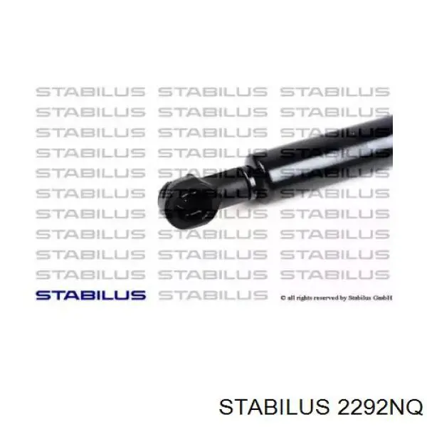 2292NQ Stabilus amortiguador para porton trasero (3/5 puertas traseras (lisas)