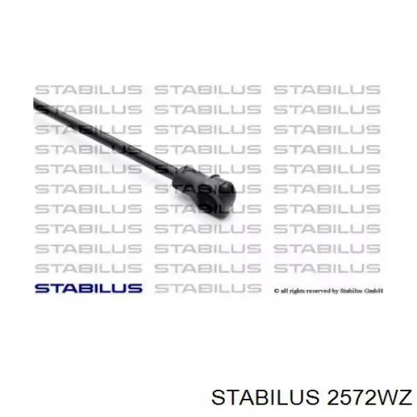 2572WZ Stabilus amortiguador para porton trasero (3/5 puertas traseras (lisas)