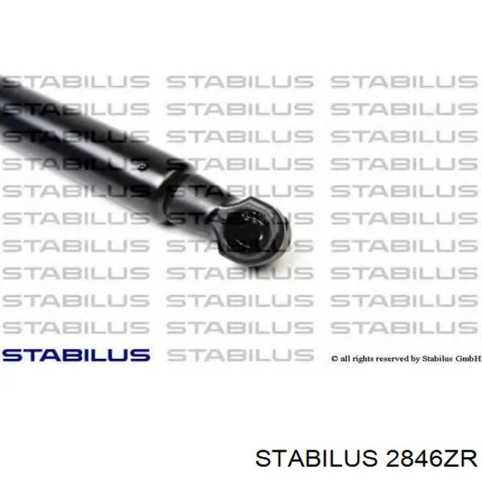 Amortiguador maletero 2846ZR Stabilus