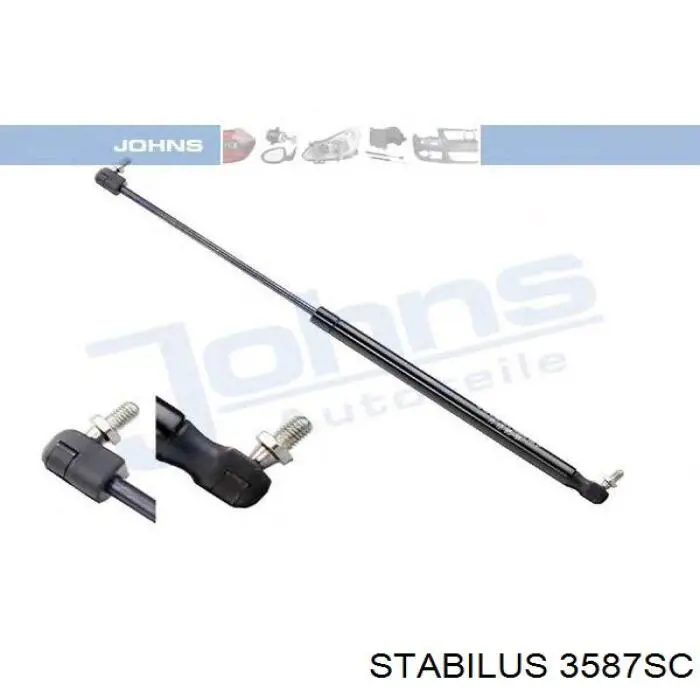 Amortiguador de maletero Stabilus 3587SC precio, desde 9,56 EUR