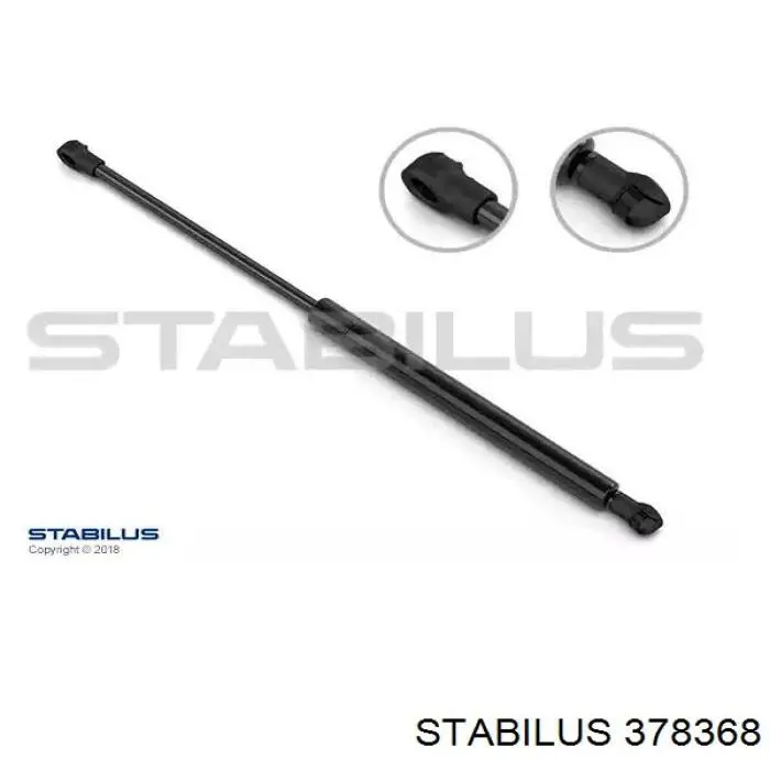Amortiguador de vidrio de portón trasero (puerta trasera 3/5) Stabilus 378368 precio, desde 13,76 EUR