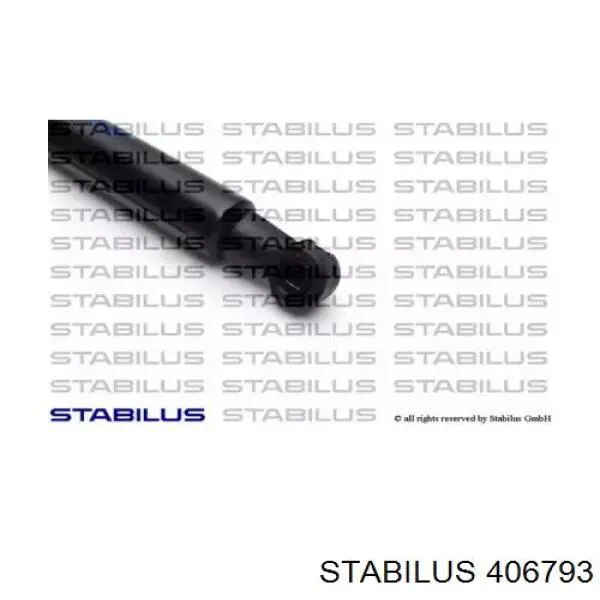 406793 Stabilus amortiguador para porton trasero (3/5 puertas traseras (lisas)