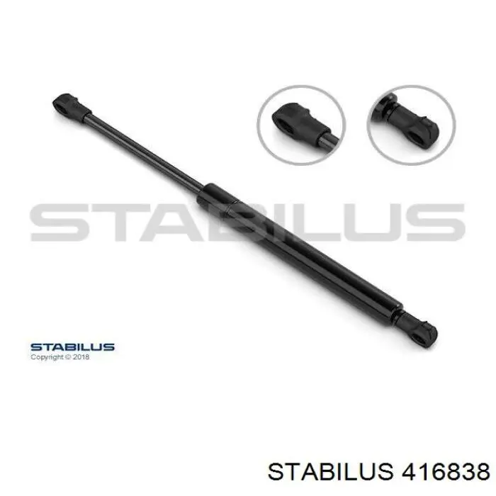 Amortiguador de maletero Stabilus 416838 precio, desde 20,21 EUR
