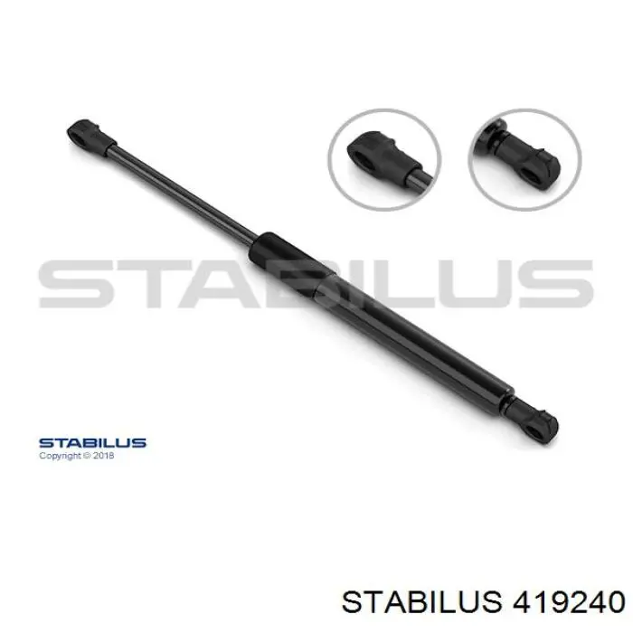 Amortiguador de maletero Stabilus 419240 precio, desde 15,75 EUR