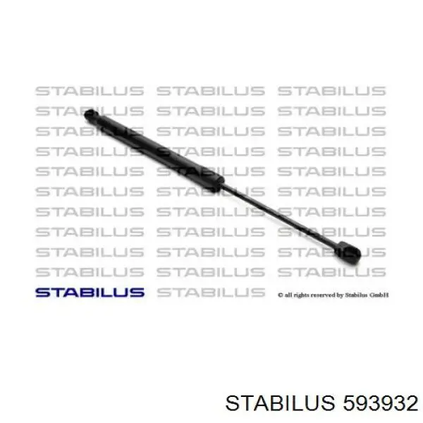 Amortiguador de maletero Stabilus 593932 precio, desde 12,87 EUR
