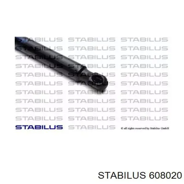 608020 Stabilus muelle neumático, capó de motor