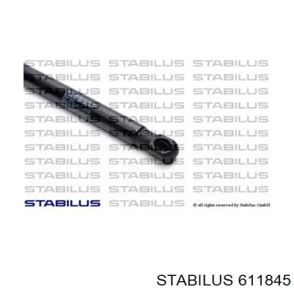 611845 Stabilus muelle neumático, capó de motor