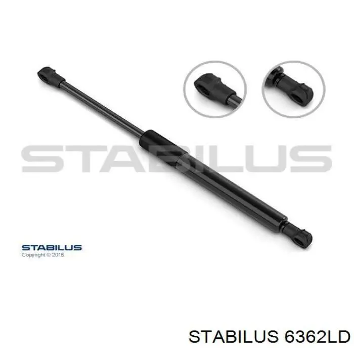 6362LD Stabilus amortiguador maletero