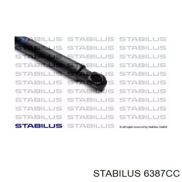 6387CC Stabilus Amortiguador de porton