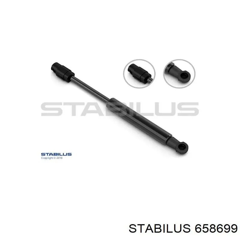 Comprar 658699 Stabilus Amortiguador de puerta trasera