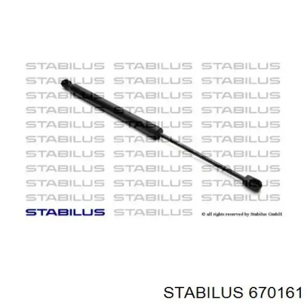 Amortiguador de maletero Stabilus 670161 precio, desde 30,25 EUR