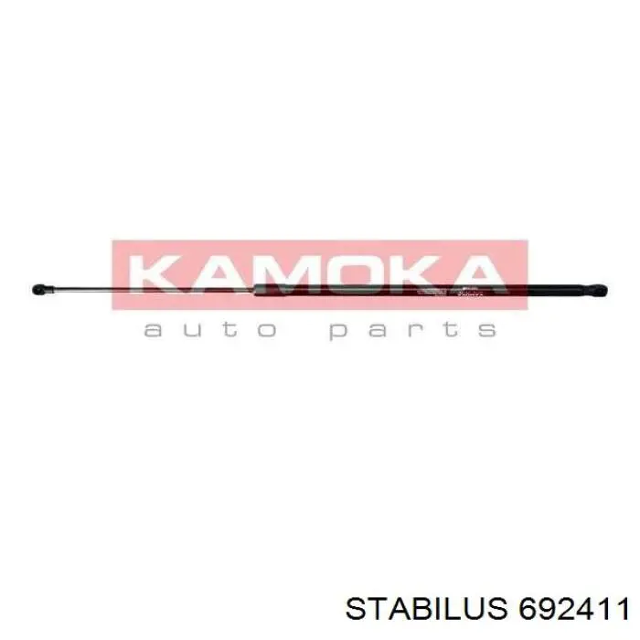 Muelle neumático de capó de motor Lesjofors 8004236
