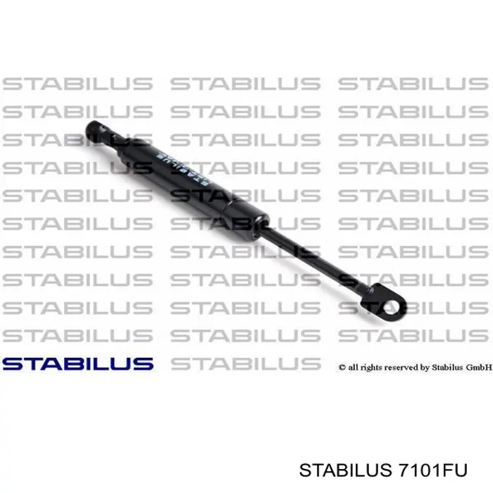 Amortiguador de vidrio de portón trasero (puerta trasera 3/5) Stabilus 7101FU precio, desde 7,09 EUR