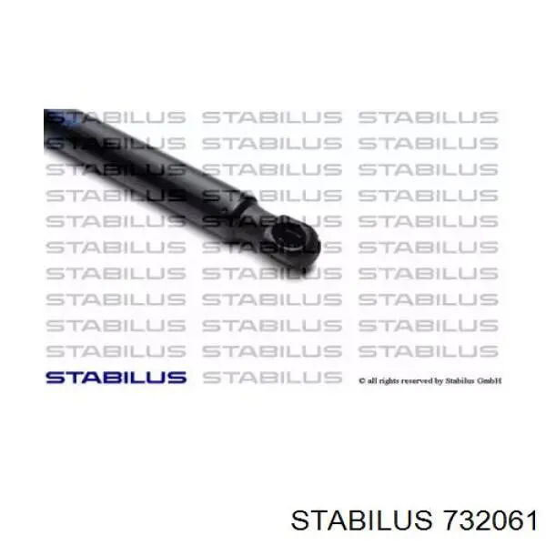 732061 Stabilus muelle neumático, capó de motor